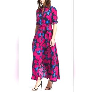 *sold* Banana Republic Floral Shirt Dress